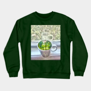 The reflective coffee mug Crewneck Sweatshirt